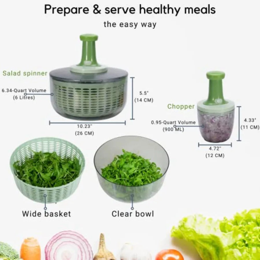 Salad Spinner and Chopper