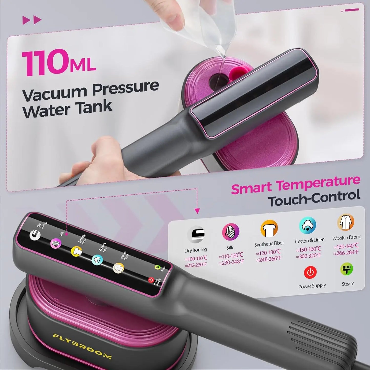 Portable Travel Steamer