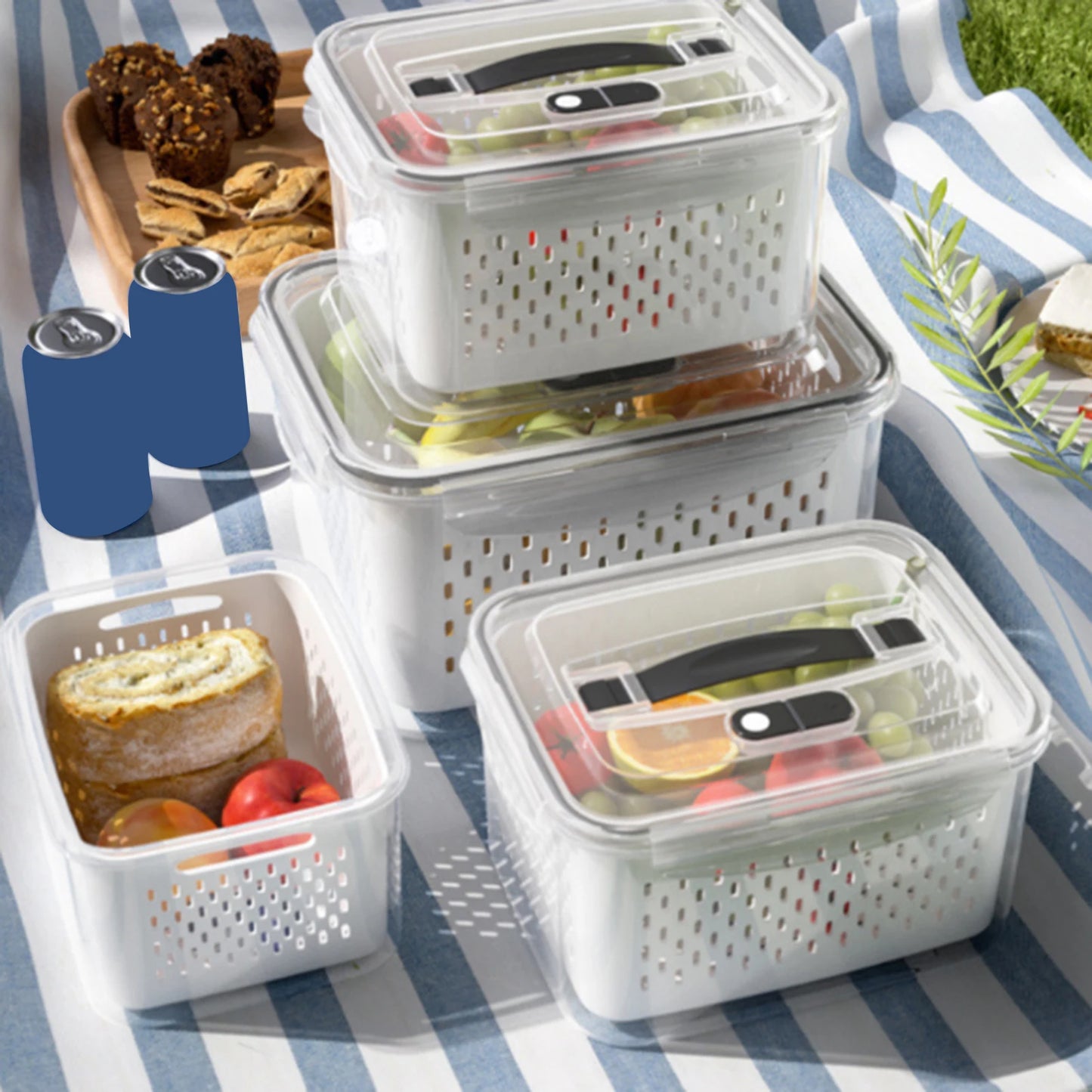 4-Piece Food Storage Box