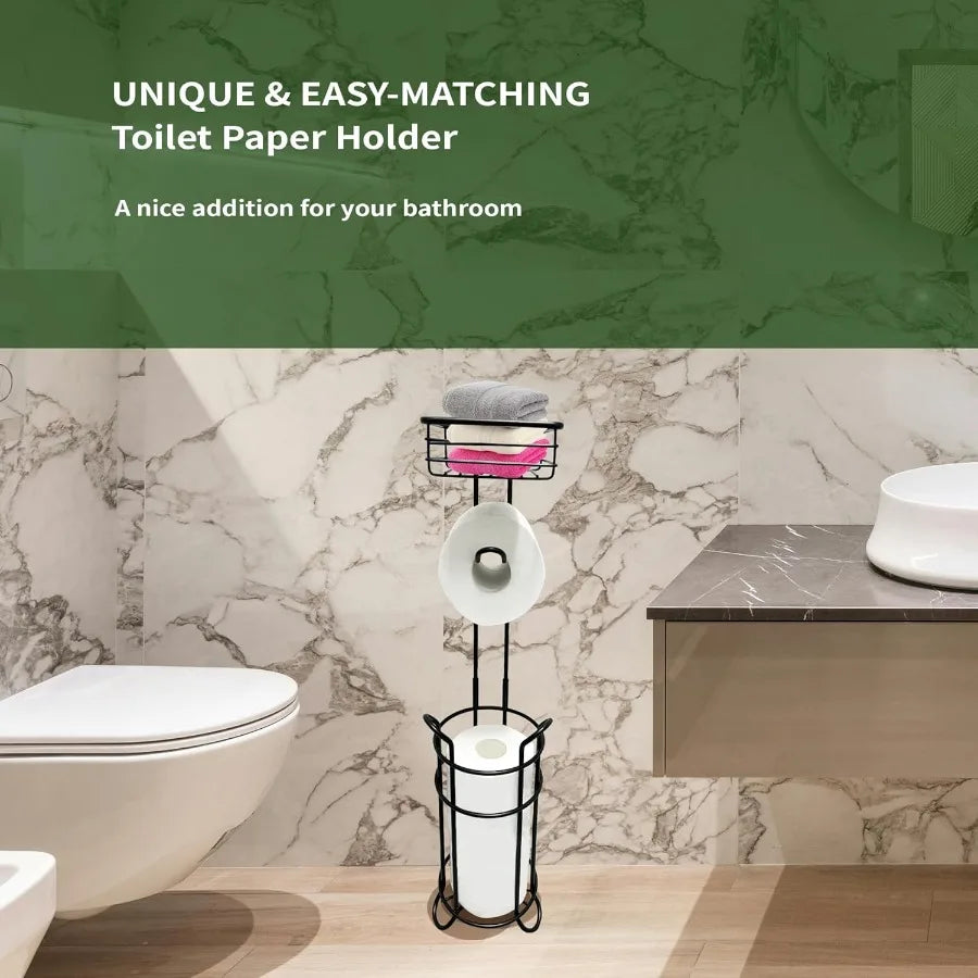 Free Standing Toilet Paper Holder