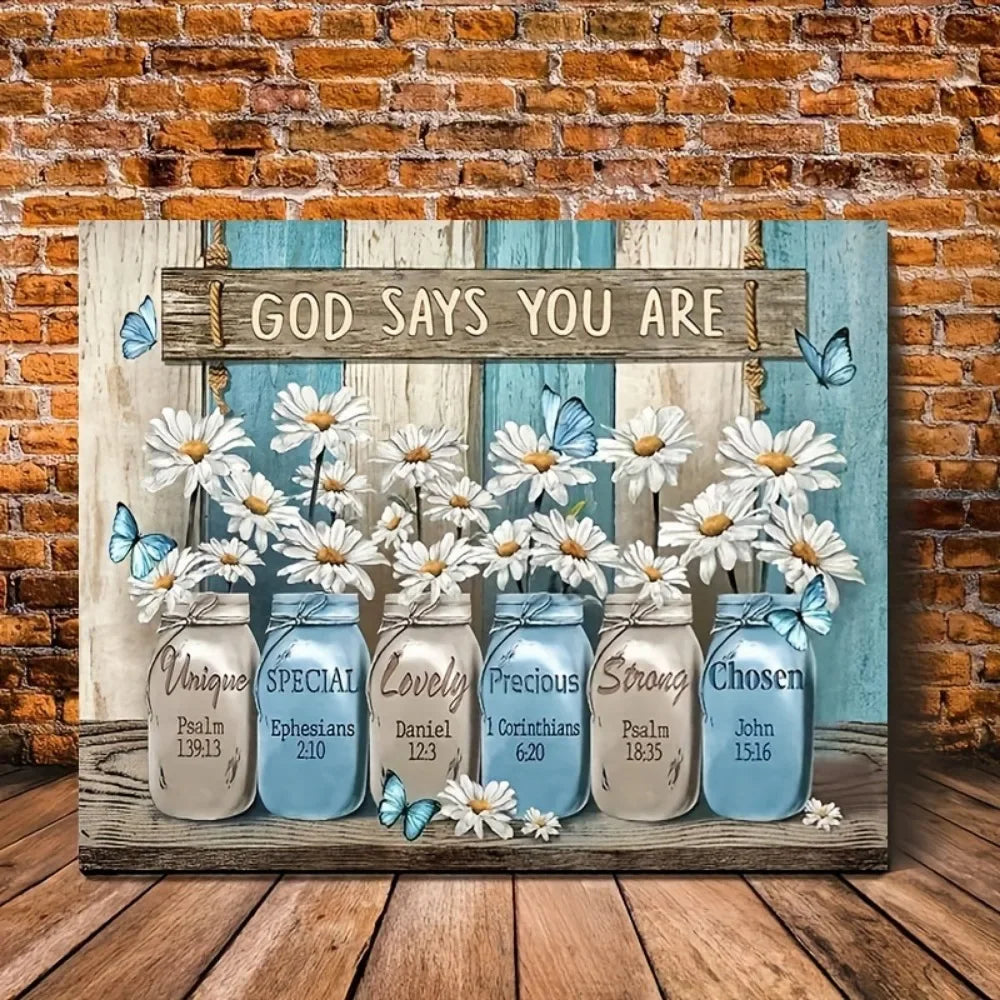 Inspirational Bible Verse Wall Decor