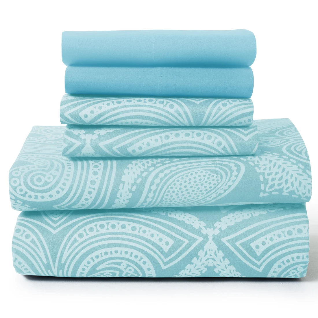 6Pc Microfiber Sheet Set
