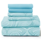 6Pc Microfiber Sheet Set