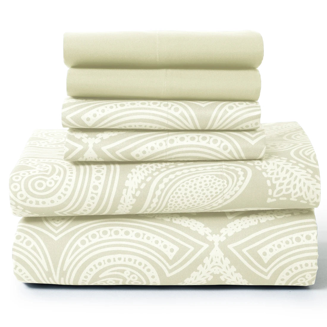 6Pc Microfiber Sheet Set