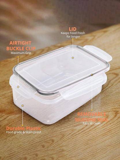 24 Pcs Food Storage Containers