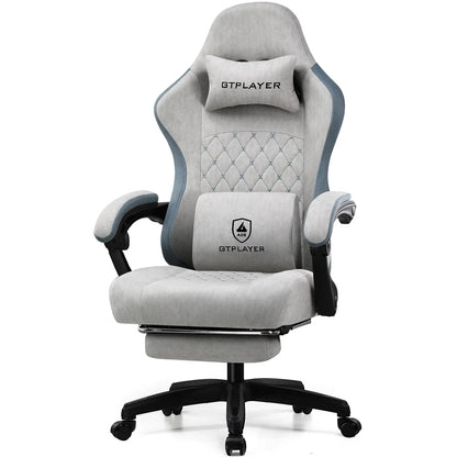 Gaming Chair with Pocket Spring Cushion