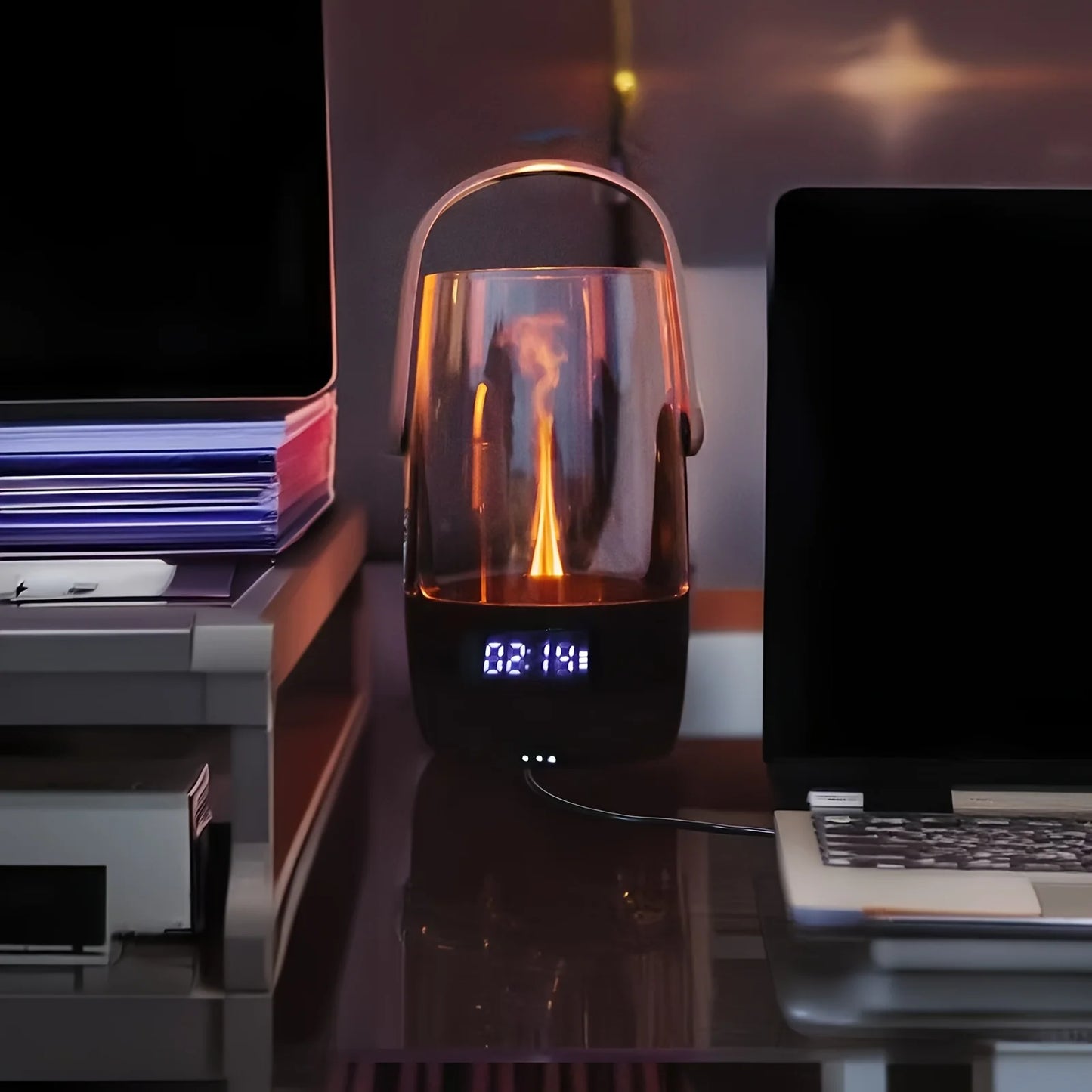 Elegant Flame Shaped Aromatherapy