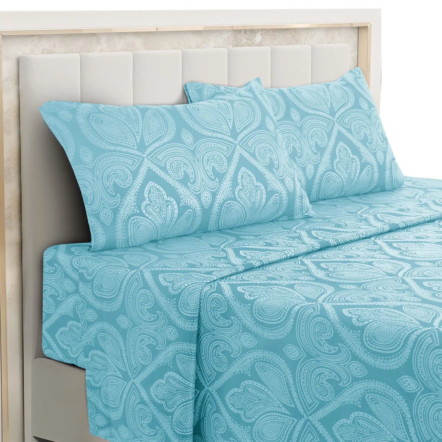 4-Piece Microfiber Bed Sheet Set