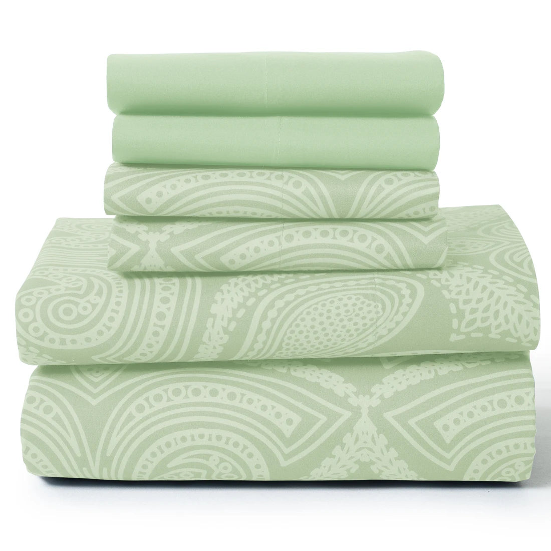6Pc Microfiber Sheet Set