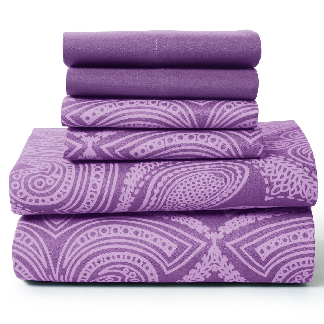 6Pc Microfiber Sheet Set