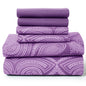 6Pc Microfiber Sheet Set