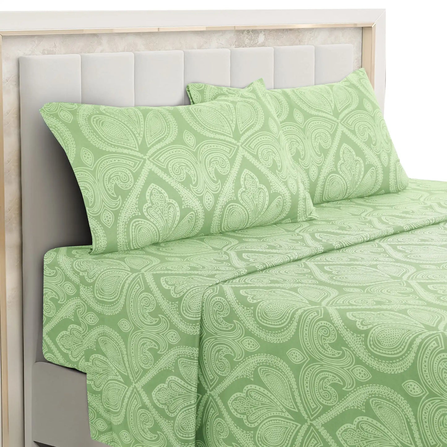 4-Piece Microfiber Bed Sheet Set
