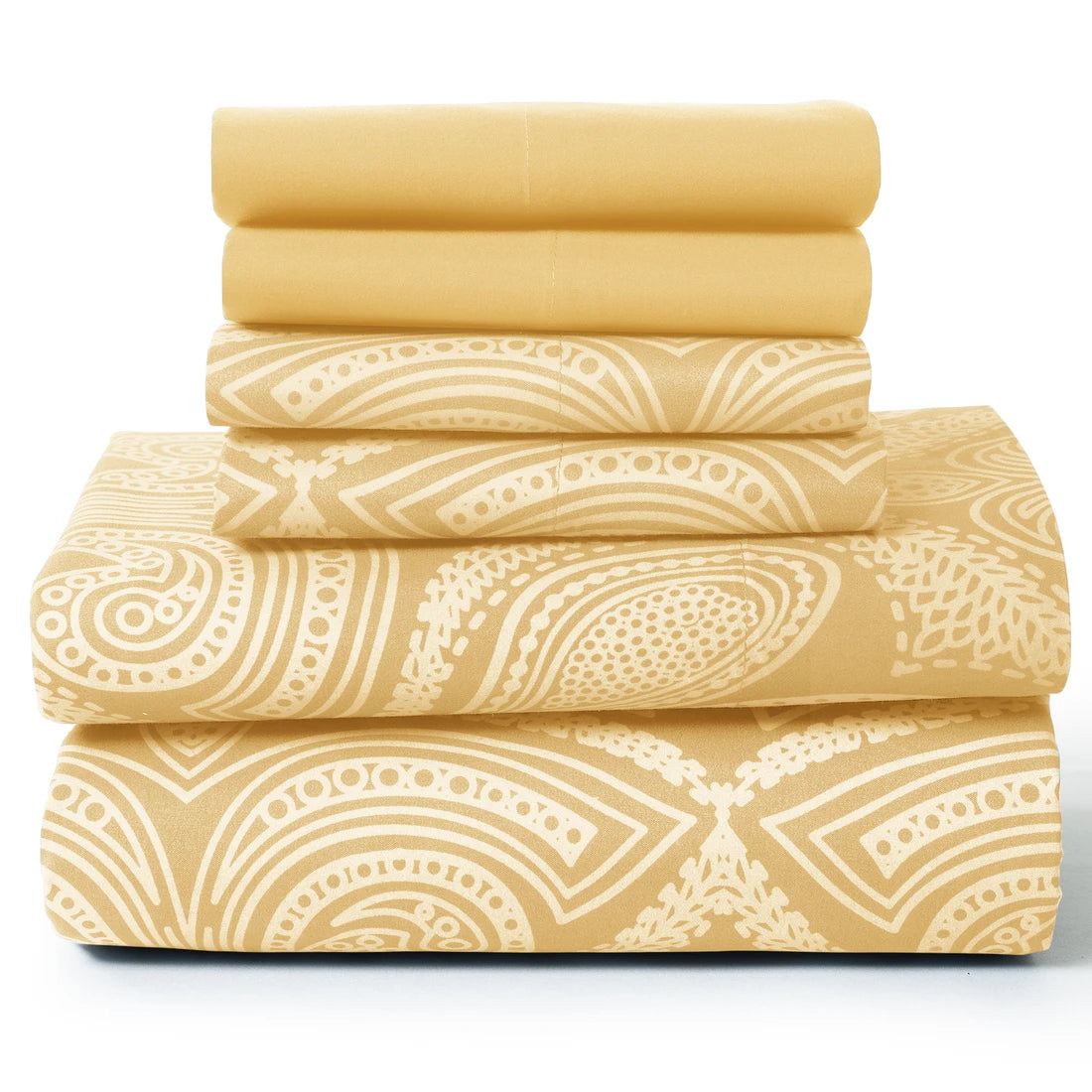 6Pc Microfiber Sheet Set