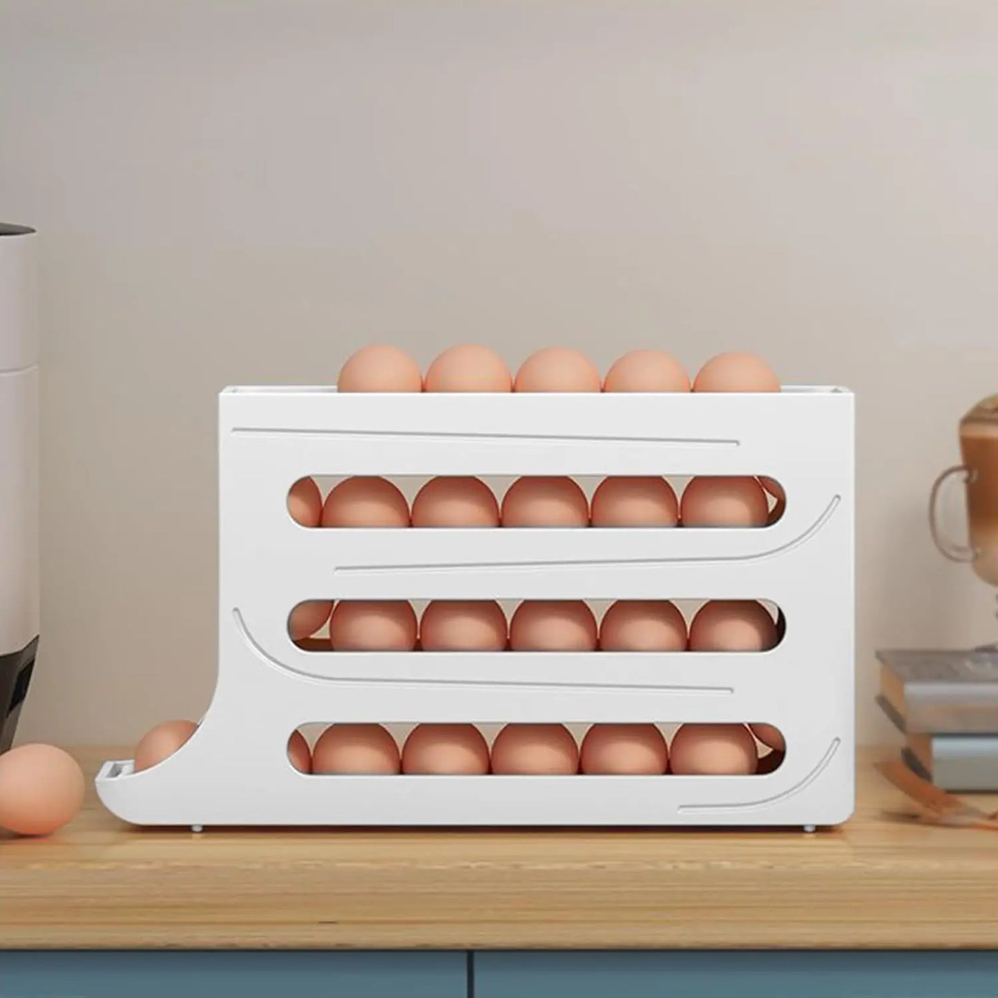 4 Tiers Automatic Egg Holder