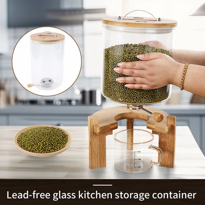 Glass Food Storage Dispenser