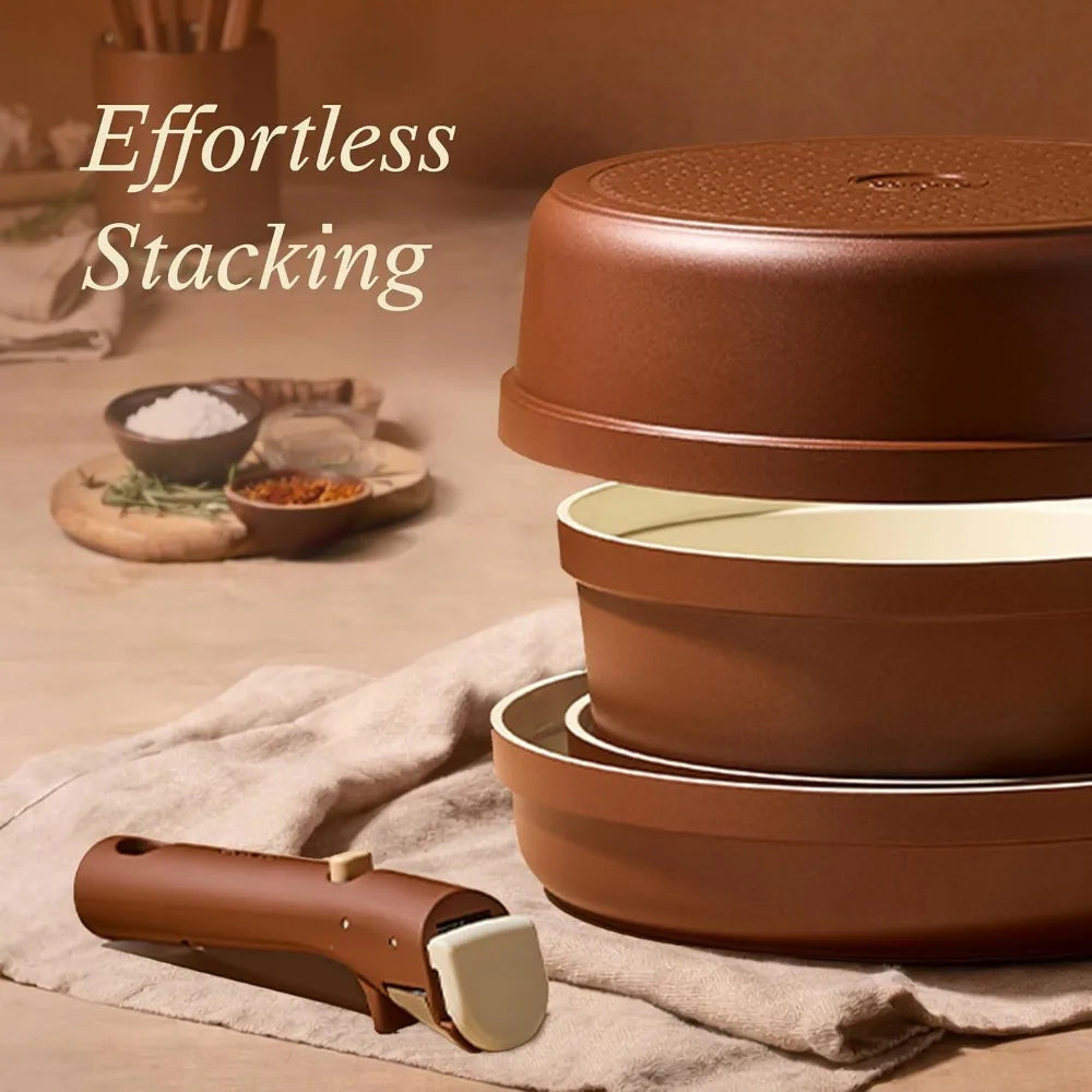 22Pcs Nonstick Ceramic Cookware Set