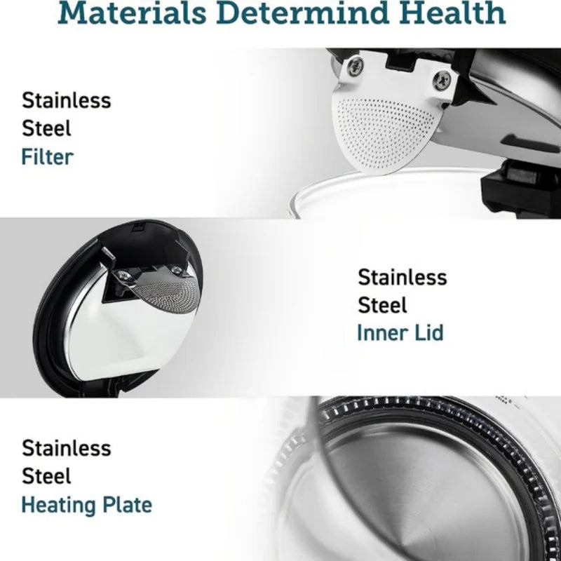1.7L Electric Glass Kettle