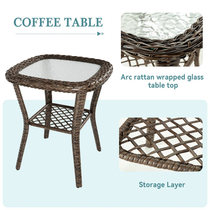 3 Piece Outdoor Patio Furniture