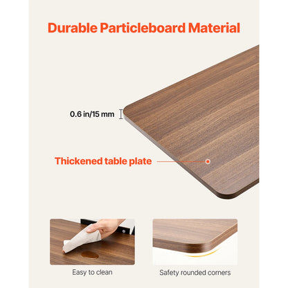 Mobile Desk with Swivel Casters