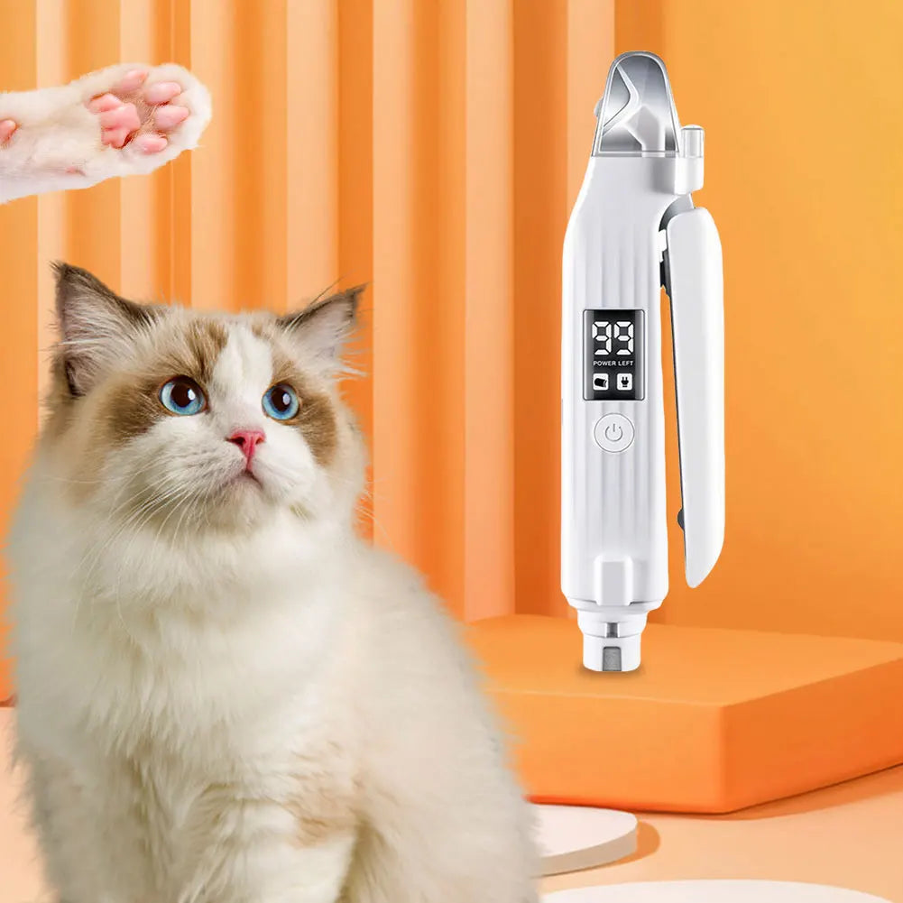 2 in 1 Electric Pet Nail Trimmer