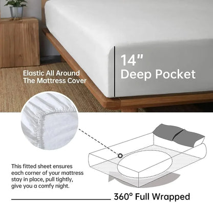 4-Piece Linen Sheet Set