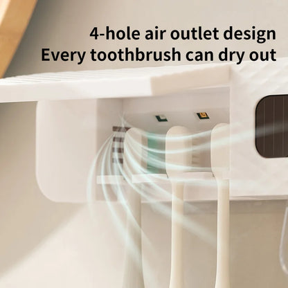 Smart Toothbrush Rack