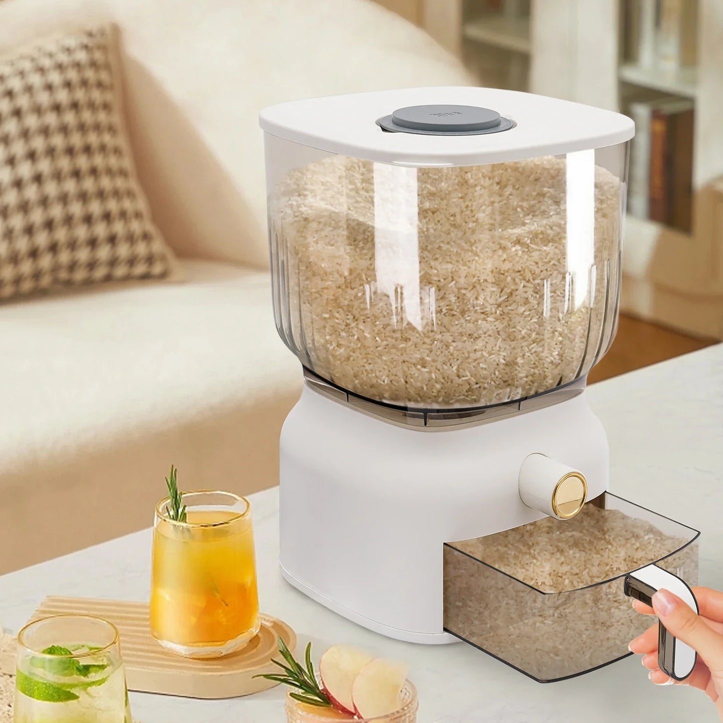 22Lbs Rice Dispenser