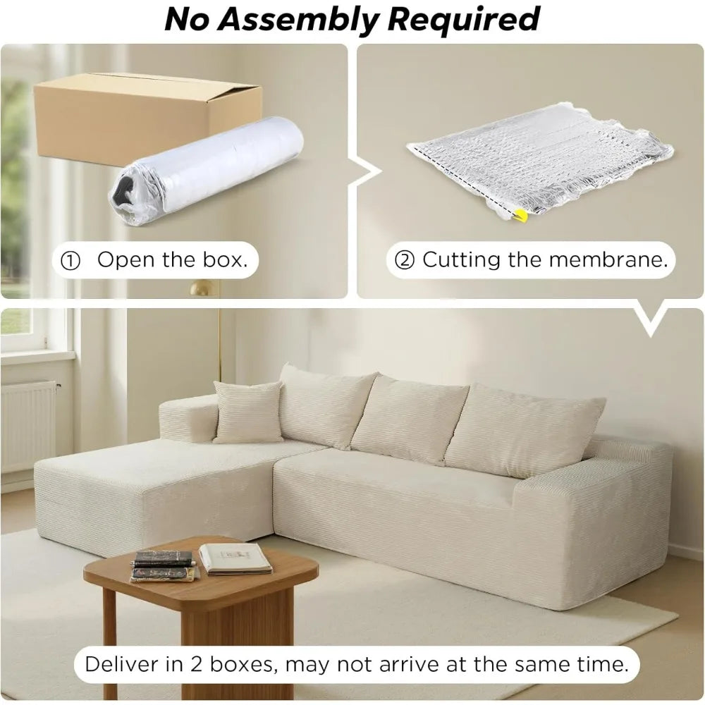 Sectional L-Shape Couch