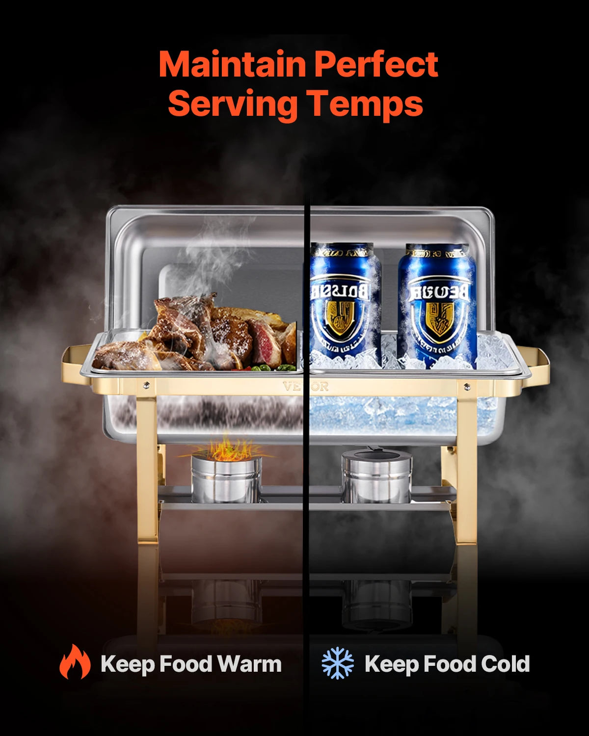 Stainless Steel Buffet Set