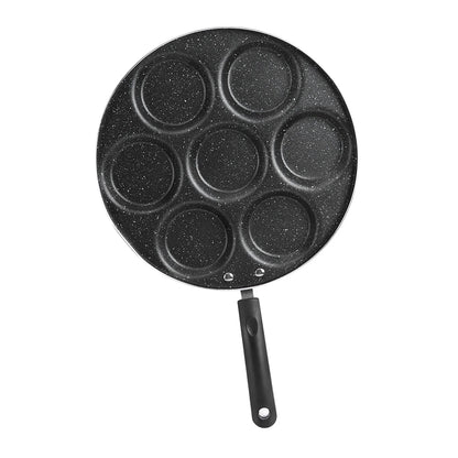 7 Holes Nonstick Frying Pan