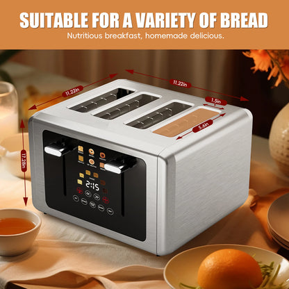4 Slice Touchscreen Toaster
