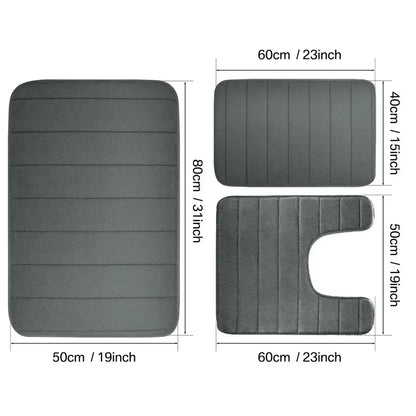 Nonslip Memory Foam Bathmat