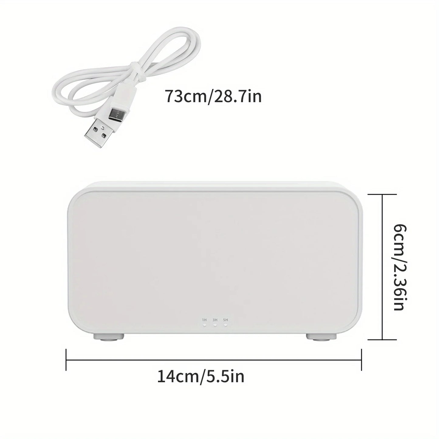 Mini Desktop Flame Humidifier