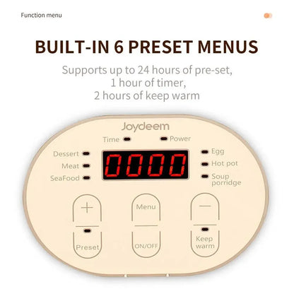 2-Tier Electric Food Steamer