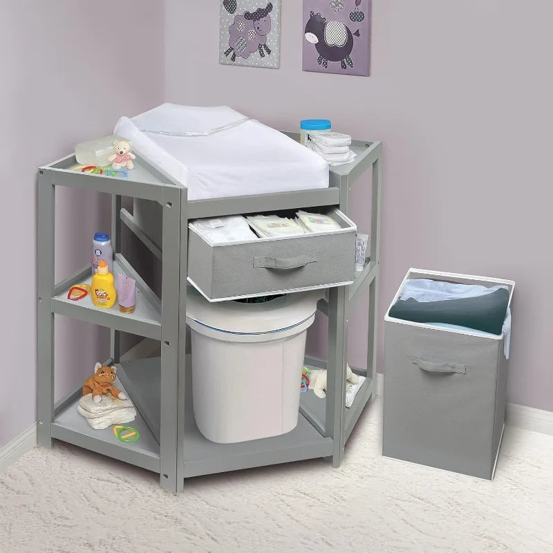 Corner Baby Changing Table