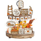 Fall Harvest Thanksgiving Tray Decorations