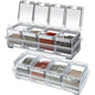 Acrylic Seasoning Organizer Box