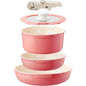 5Piece Nonstick Ceramic Pots and Pans