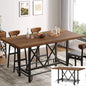 63-inch Farmhouse Dining Table