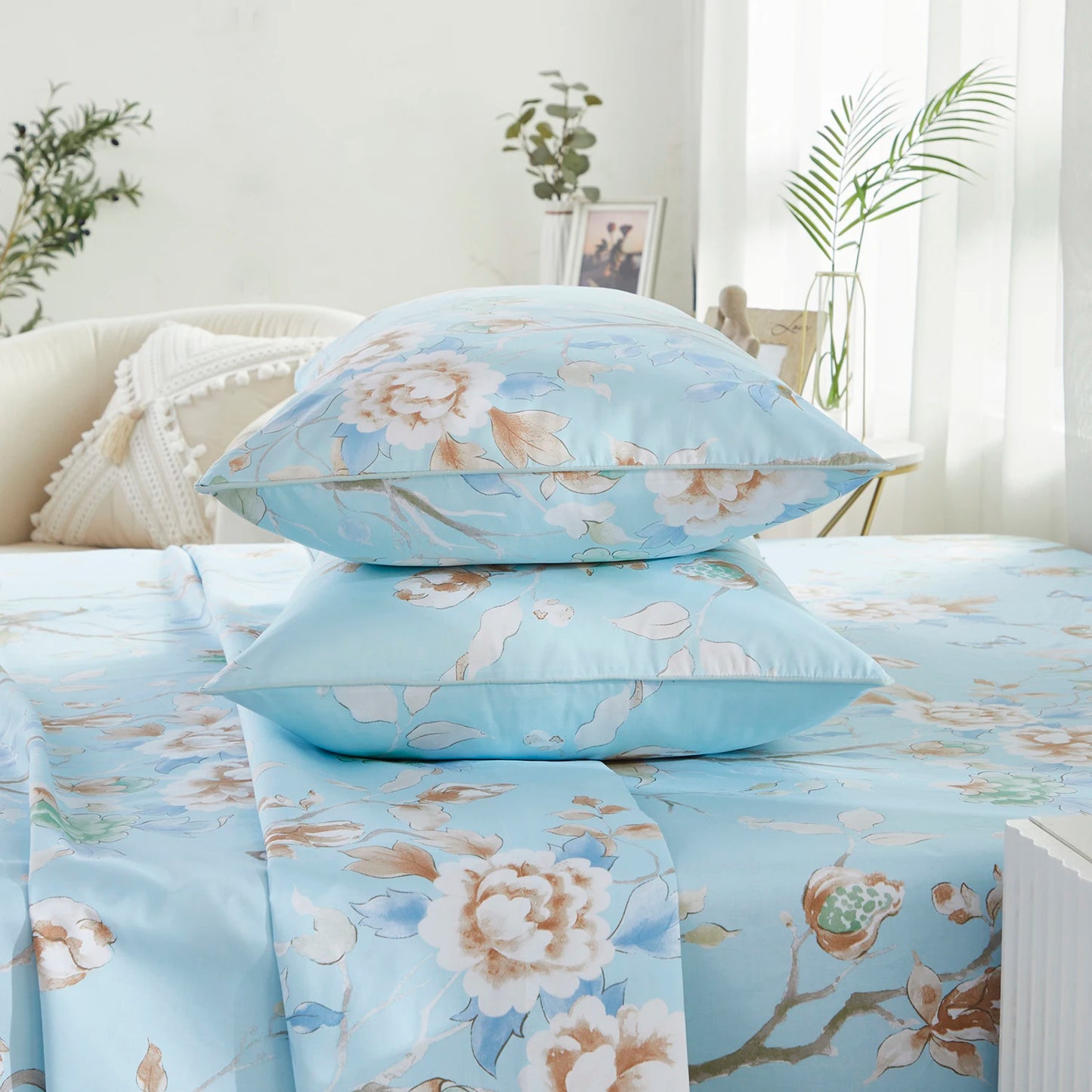 4pcs Egyptian Cotton Sheet Set