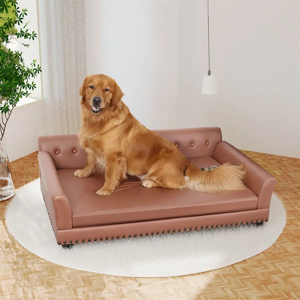 L-XL Luxury Raised Dog Sofa