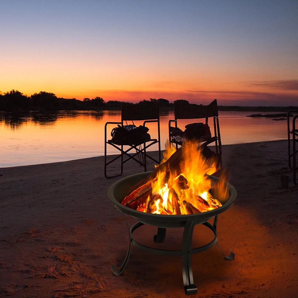 22" Wood Burning Fire Pit