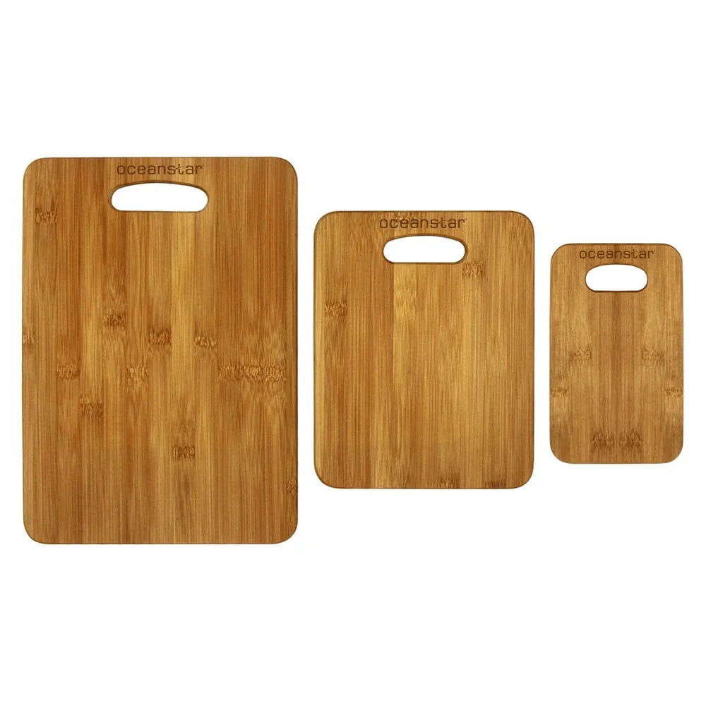 3 Piece Bamboo Cutting Board