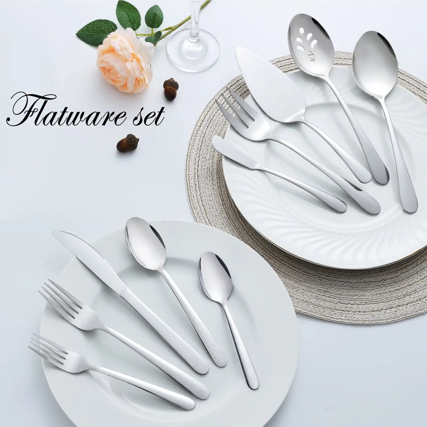 Stainless Steel Silverware Set