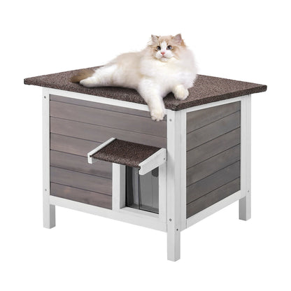 Weatherproof Outdoor Cat House