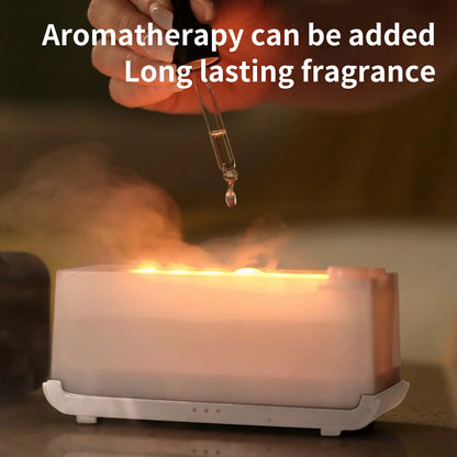 Mini Desktop Flame Humidifier