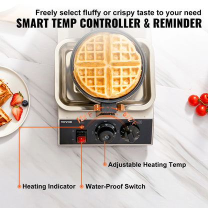 Stainless Steel Electric Waffle Maker