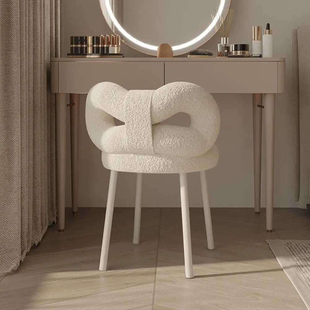 Bowknot Vanity Stool