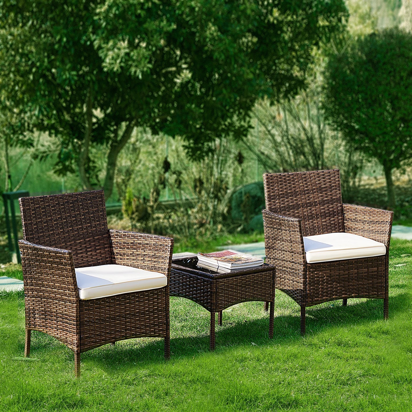 3 Piece Outdoor Furniture Set