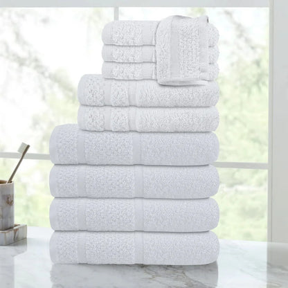 10 Piece Cotton Towel Set